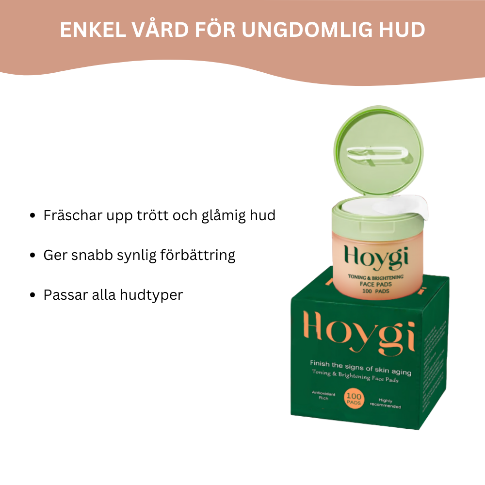 LumiLux® | Toning och Upplysande Ansiktspads för Rynkor och Mörka Fläckar SE