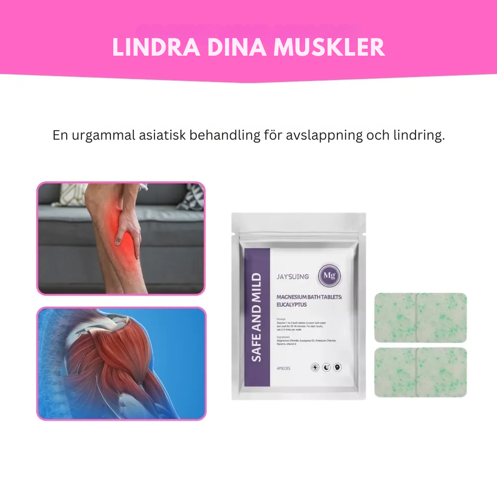 CrampEase® | Naturlig hjälp för musketry SE
