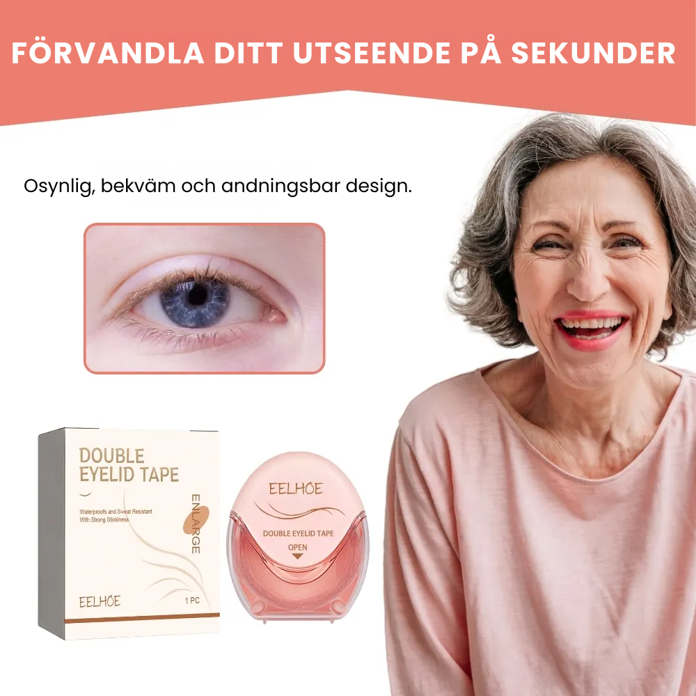 LidGloss® | Osynligt dubbelögonlockstejp för en naturlig och fräsch look! SE