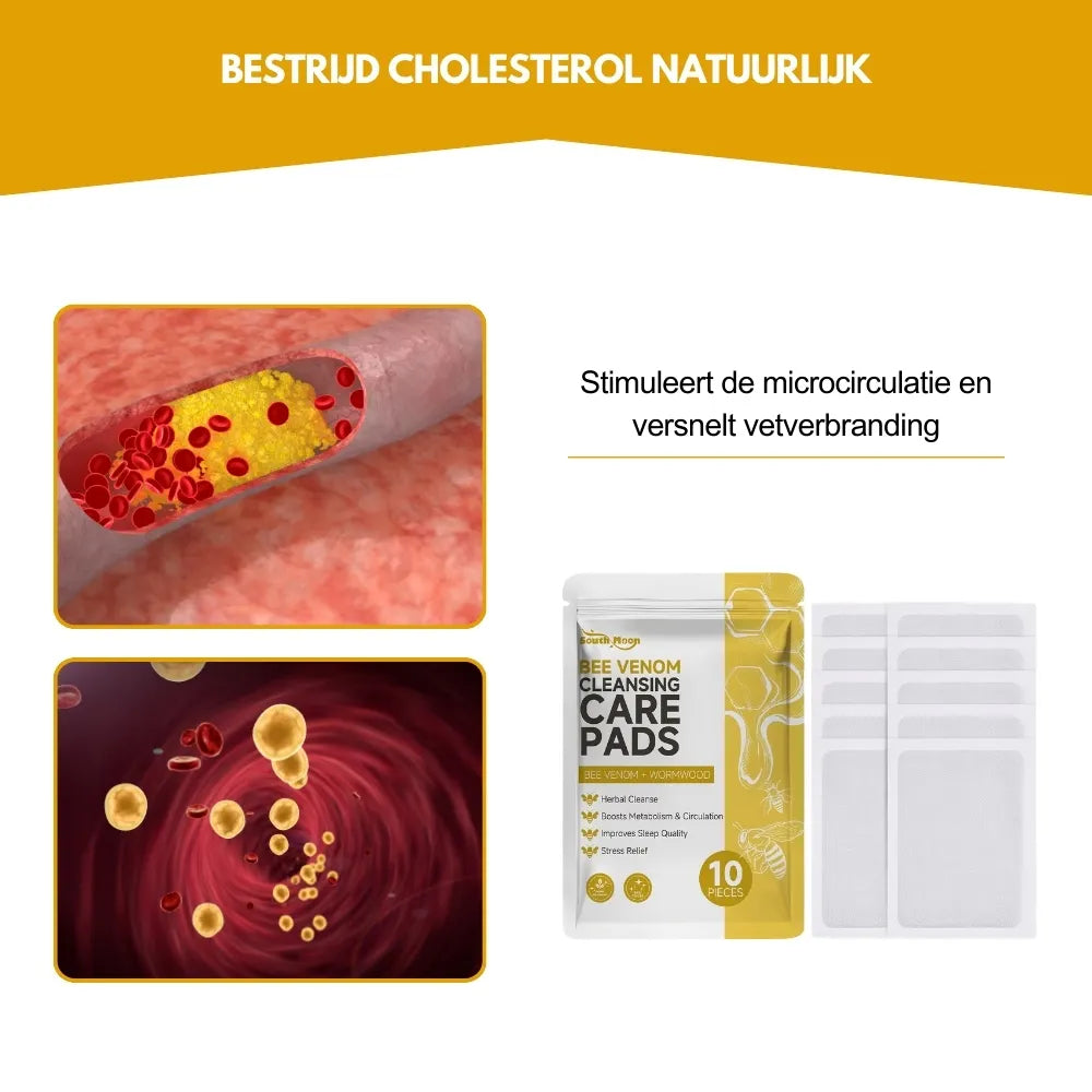 SterolBee® | Bijengif Voettherapie voor Ondersteuning van Cholesterol en Circulatie