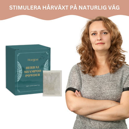ZenHair® | Japanskt Växtbaserat Schampopulver för Hårväxt SE