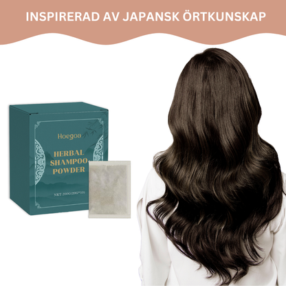 ZenHair® | Japanskt Växtbaserat Schampopulver för Hårväxt SE