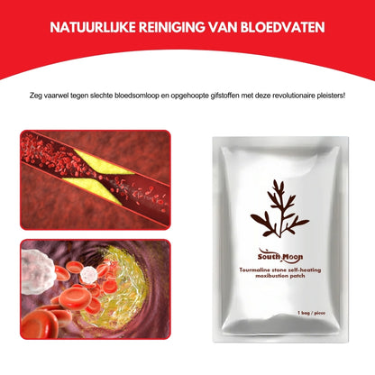 ClearFlow® | Natuurlijke, Zelfverwarmende Pleister voor Ondersteuning van Circulatie en Cholesterolbalans