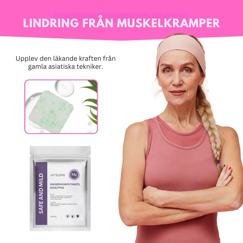 CrampEase® | Naturlig hjälp för musketry SE