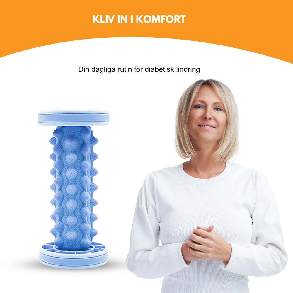 DiaFlex® | Zonterapi Fotmassager för Lindring av Diabetisk Neuropati SE