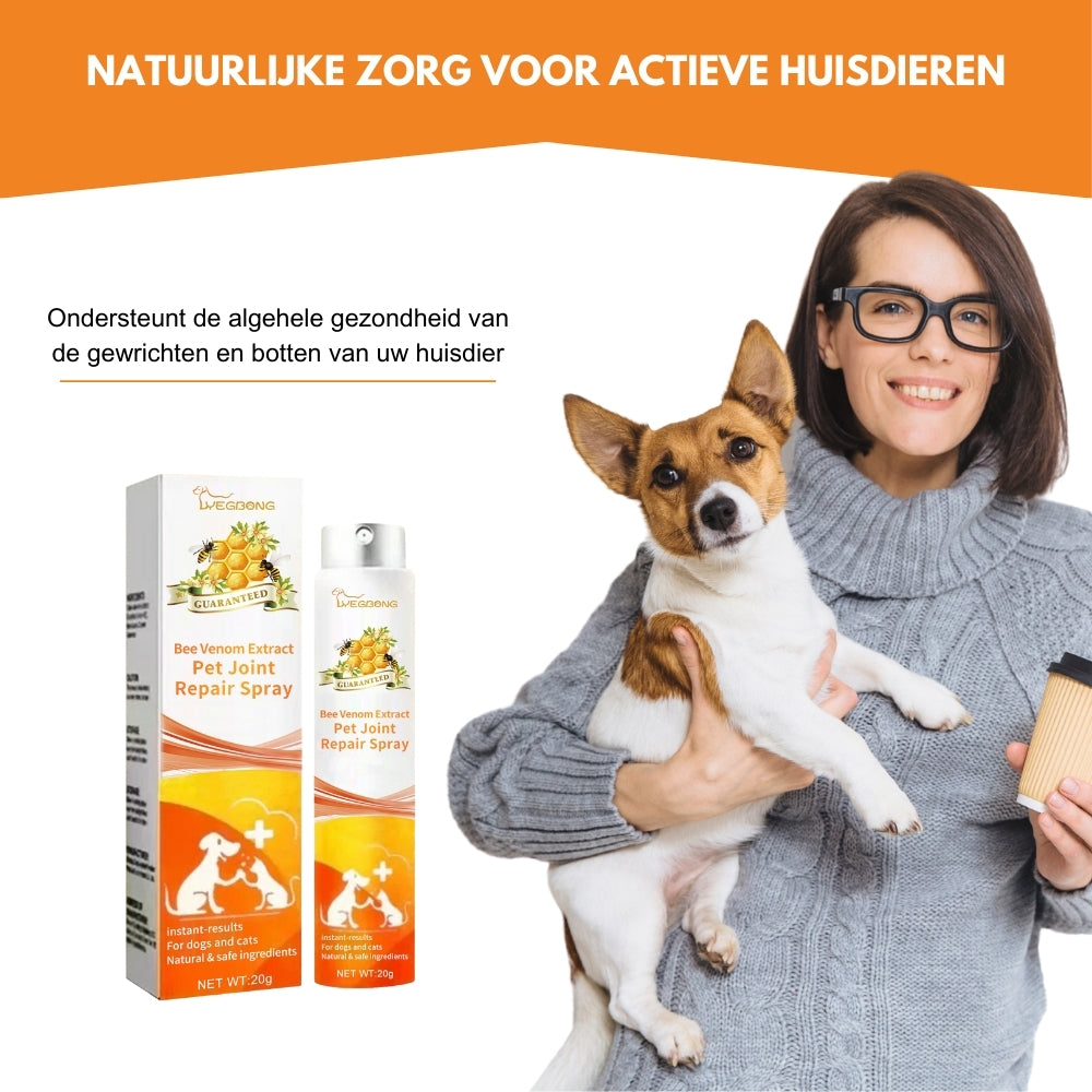 FlexiVet® | Bijengif Ondersteuning voor Gezonde Gewrichten en Mobiliteit van Uw Hond