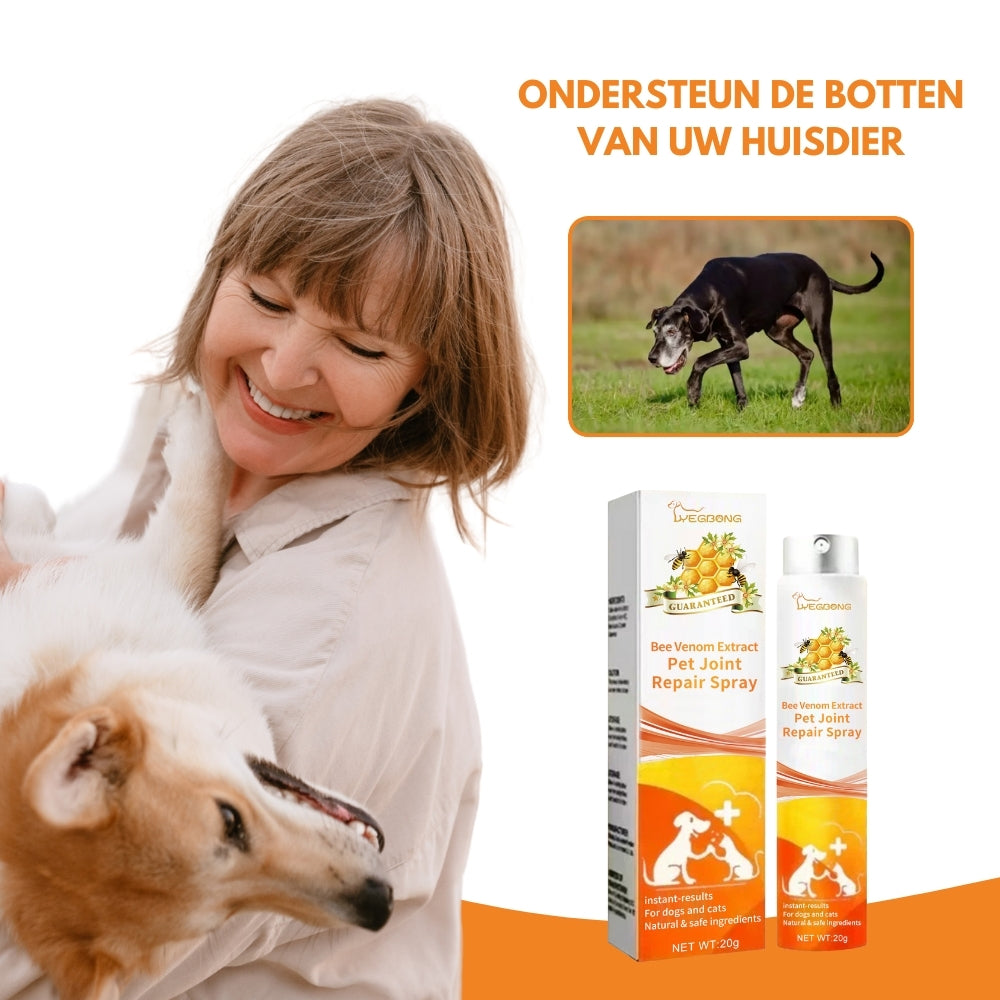 FlexiVet® | Bijengif Ondersteuning voor Gezonde Gewrichten en Mobiliteit van Uw Hond